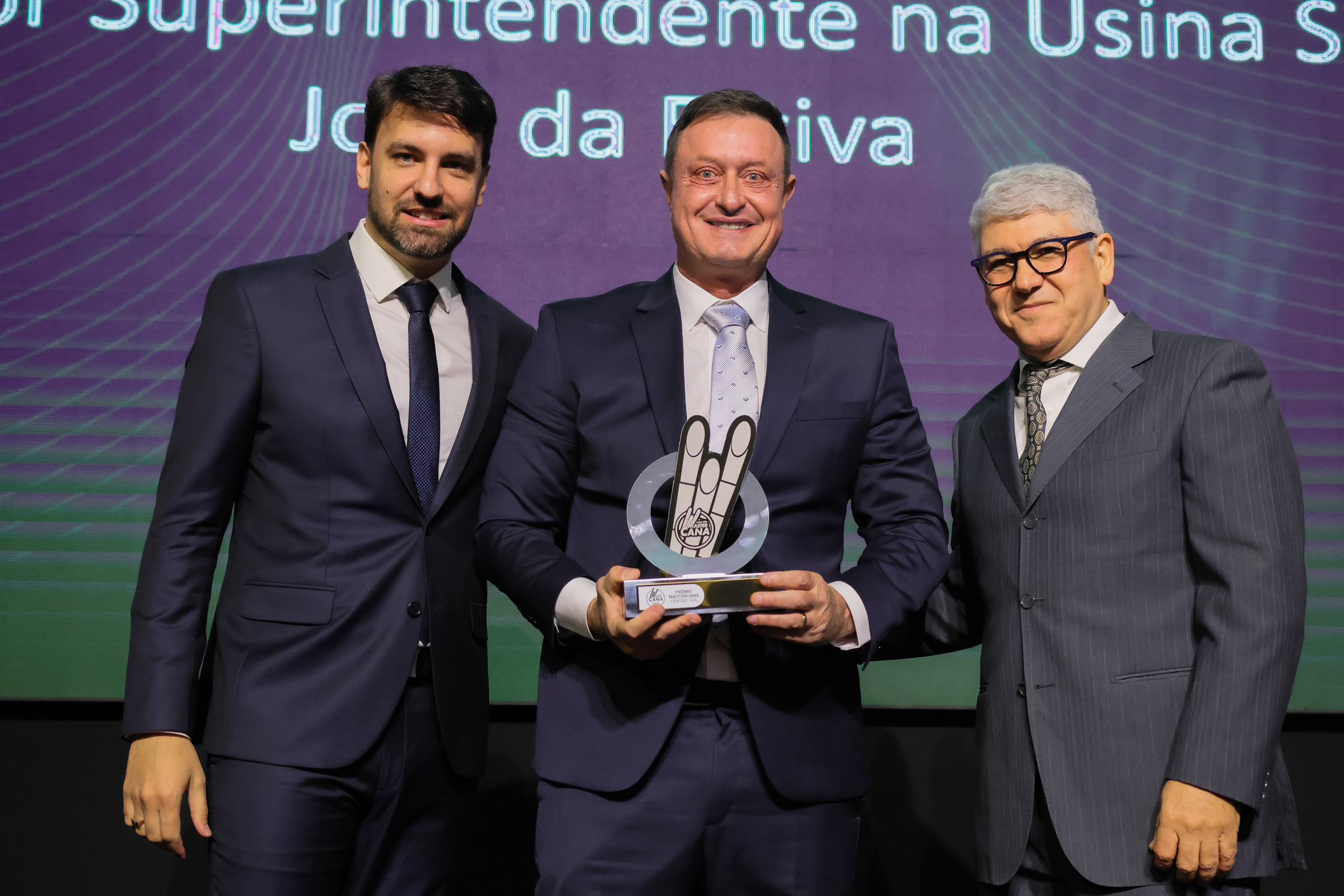 Guilherme Moroço, presidente da Drul, Roberto Holland e Josias Messias.